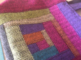 Colourful Tweed Blocks Tote Bag