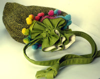 Bolso con lazo de tweed en espiga en cinco variaciones