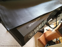 Cubierta antipolvo para sintetizador Yamaha Montage 6, 7 u 8 en vinilo negro