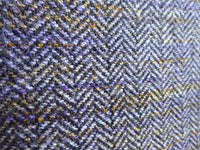 Bolso tote grande de tweed y calabaza patchwork