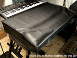 Mellotron M4000D (tamaño completo o mini) Cubiertas antipolvo de vinilo para teclado