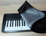 Funda antipolvo para piano electrónico hecha al tamaño de su teclado/sintetizador